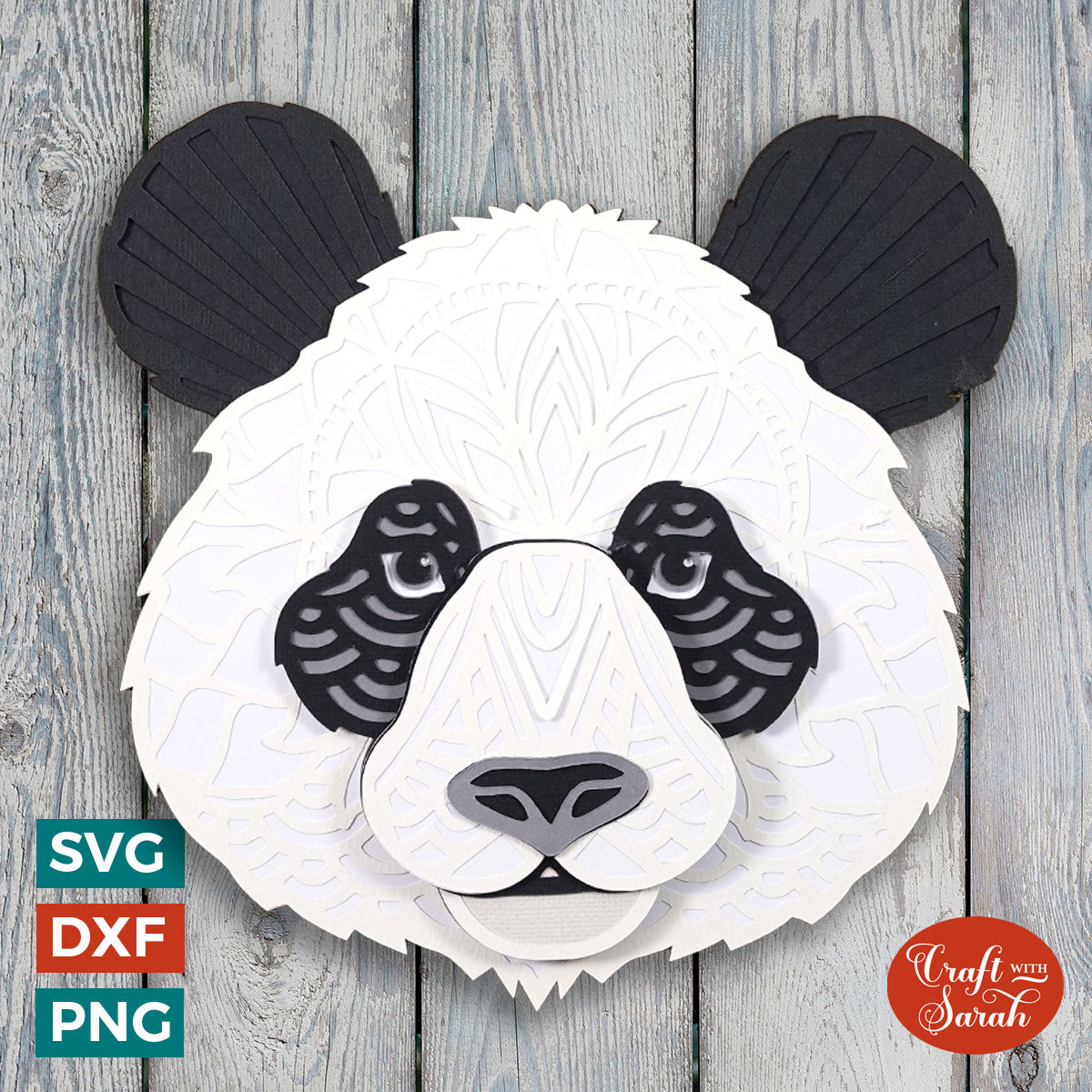 Panda Face Mandala SVG Cut file by Creative Fabrica Crafts · Creative  Fabrica