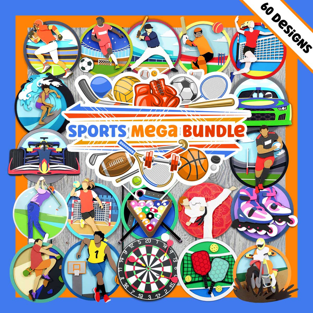 Sports Mega Bundle (60 designs!)