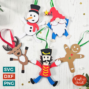 5 Cute Character Christmas Tree Decorations | CCC23