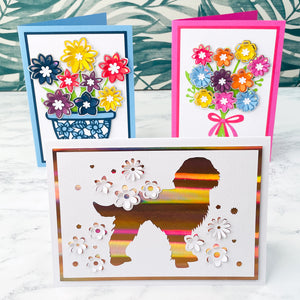 Fold-Out Flower Cards & 24 Individual Flowers