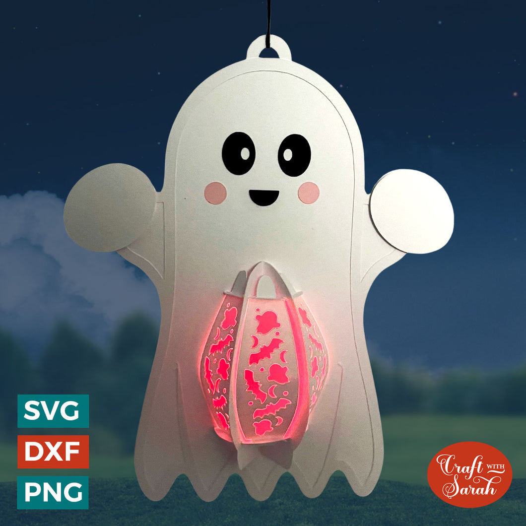 Ghost Lantern SVG