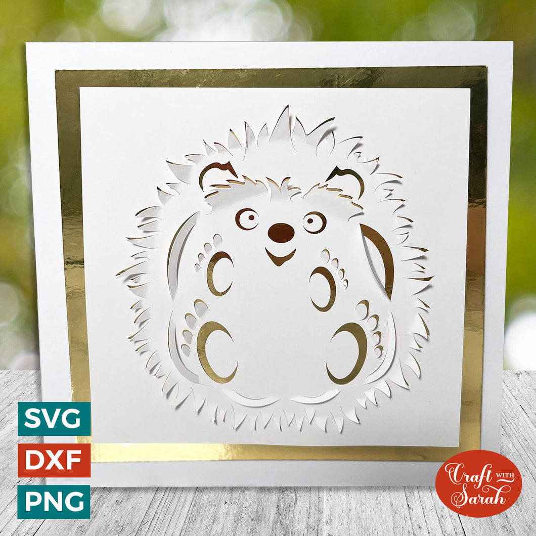 Popout Hedgehog Card | 