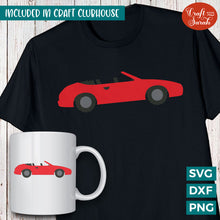 Load image into Gallery viewer, Convertible Car SVG | Vinyl Version
