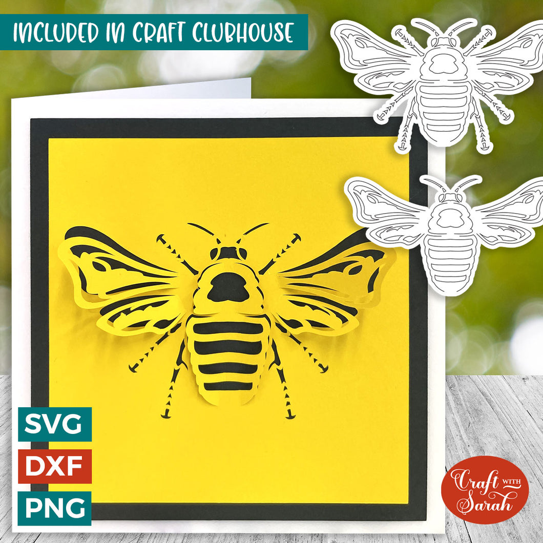 Popout Bee Card | 