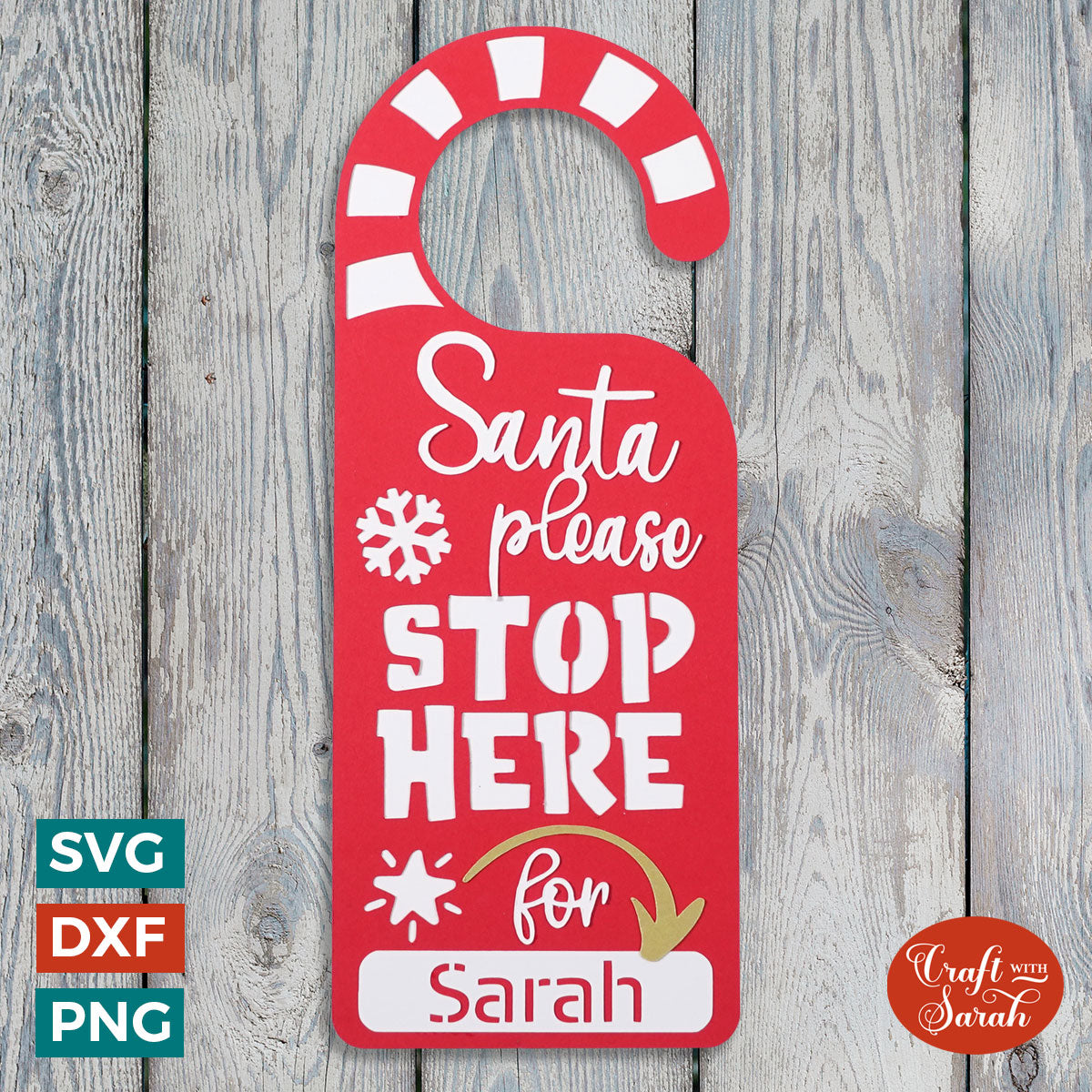 Santa Stop Here Door Sign |Santa Door Hanger| Christmas Front Door| Front Porch Christmas Sign| Christmas Santa hotsell Sign| Santa Clause Door Sign