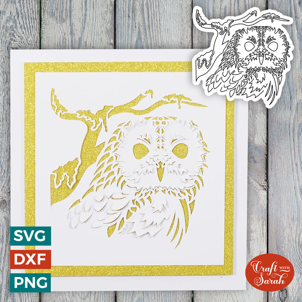 Tawny Owl Card | 