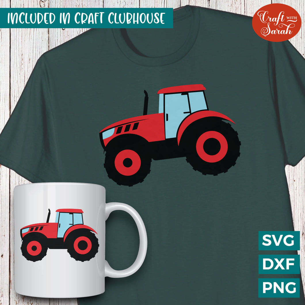 Tractor SVG | Vinyl Version