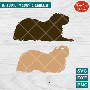 Capybara SVG | Vinyl Version